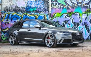 Audi RS6 Avant on Vossen Wheels (M-X5) 2019 года